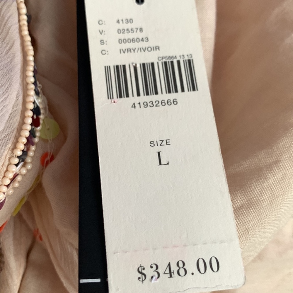 Anthropologie love Sam beaded sequin halter dress - Picture 5 of 11